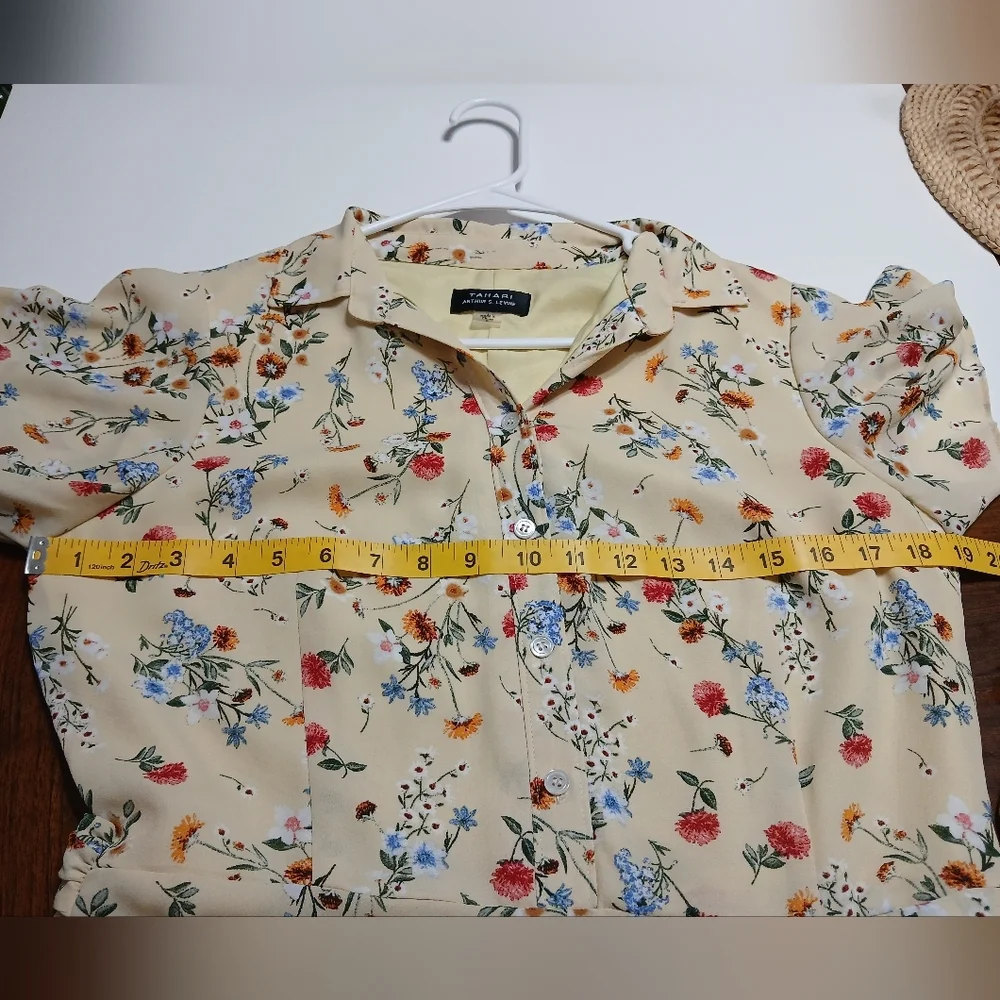 Tahari ASL Cream Midi Dress‎ Sophisticated and Versatile - Picture 10 of 13